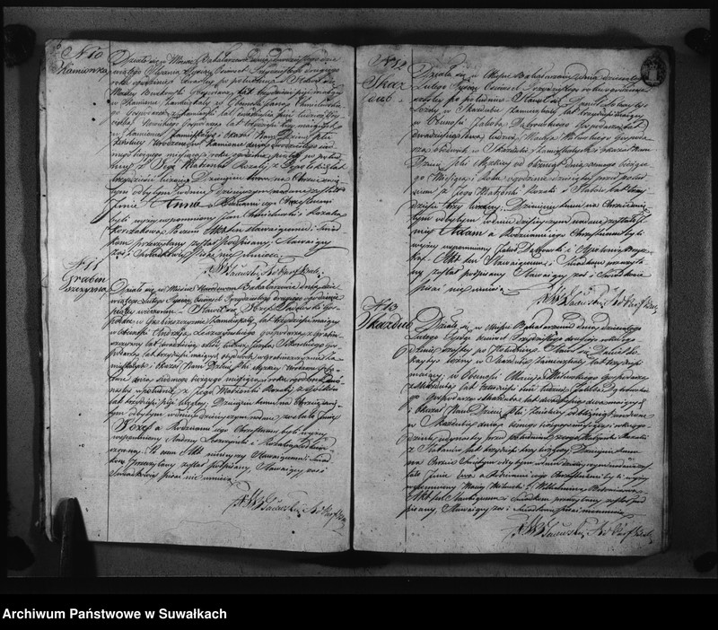 image.from.unit.number "Duplikat Aktow Urodzonych Chrzestnych Zaślubionych i Zeszłych na Rok 1832"