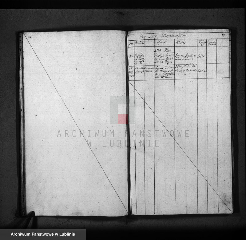 Obraz 9 z jednostki "Metrica copulatorum pro oppido Tomaszów et villis"