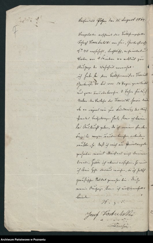 Obraz 9 z jednostki "A. betr. Andreas Koniecki, Böttchermeister"