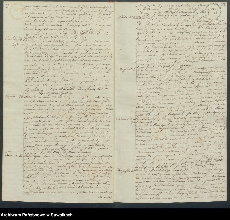 image.from.unit.number "Akta zeszłych gminy puńskiey od dnia 1 stycznia do ostatniego grudnia 1824 roku"