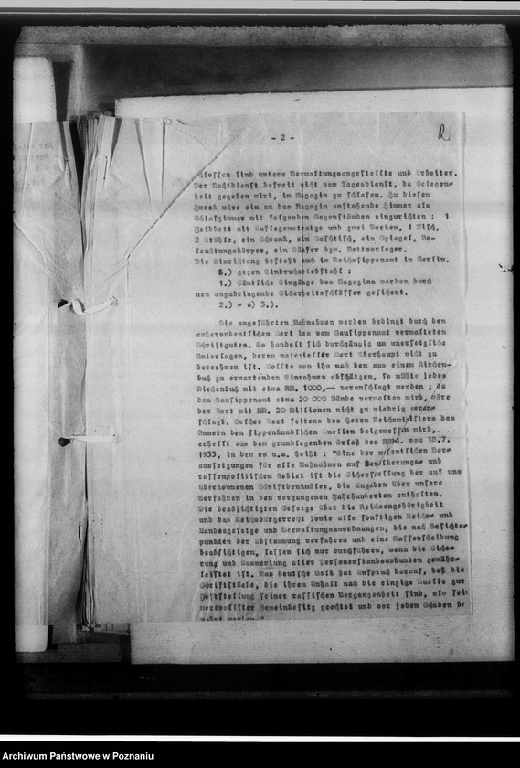 Obraz 7 z jednostki "Sicherung [dotyczy ksiąg kościelnych] gegen Nässe, Feuer und Diebstahl"