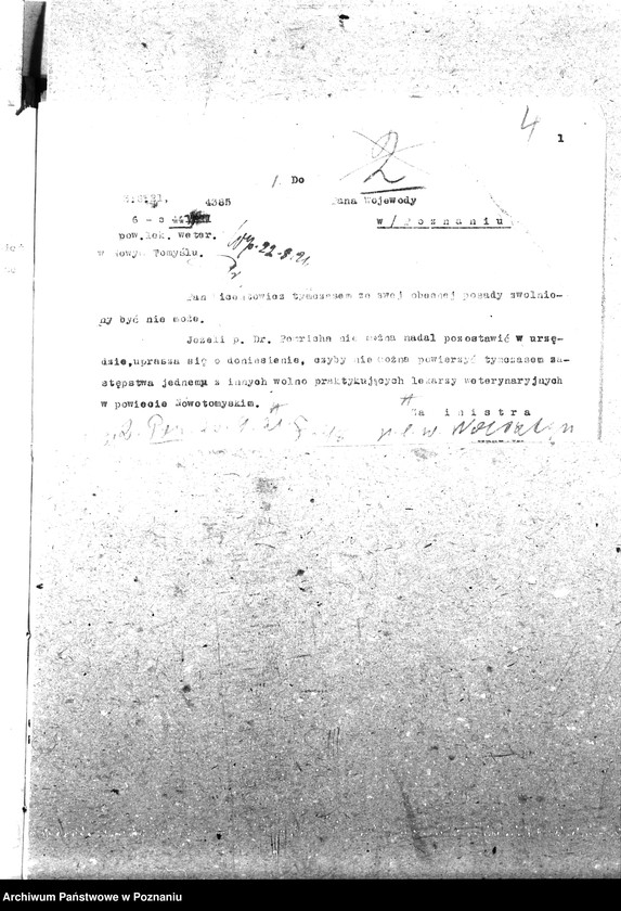 Obraz 8 z jednostki "Pow. lekarz Weterynaryjny Wolsztyn"