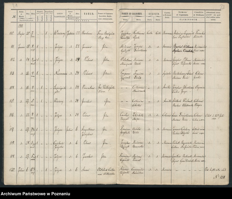 Obraz 13 z jednostki "Księga urodzeń"