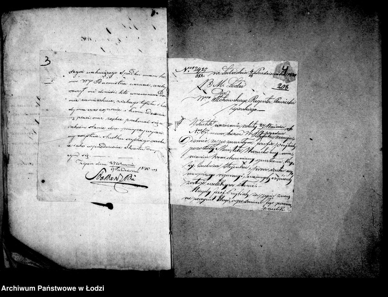 Obraz 7 z jednostki "Akta tyczące się spisu inwentarzy i rad familijnych"