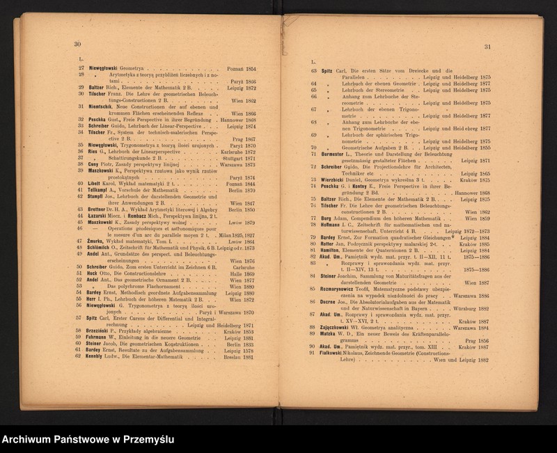 image.from.unit.number "Sprawozdanie Dyrekcji C.K. I Wyższej Szkoły Realnej w Krakowie za rok szkolny 1904 XXIX"