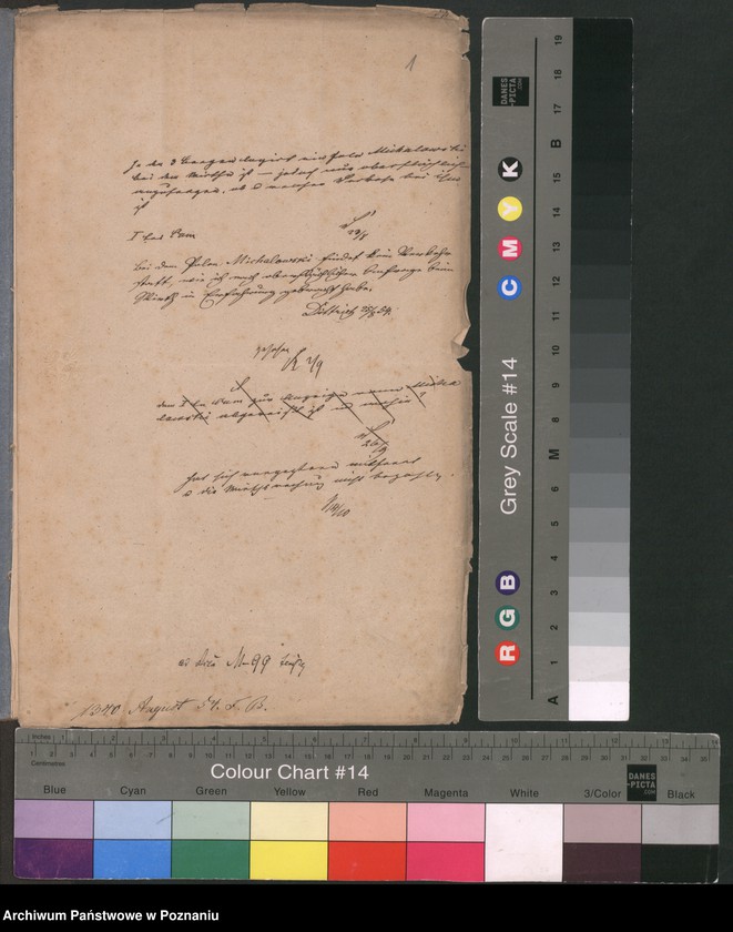 Obraz 4 z jednostki "A. betr. Heinrich von Michałowski /auch Marian und Wladislaus/"