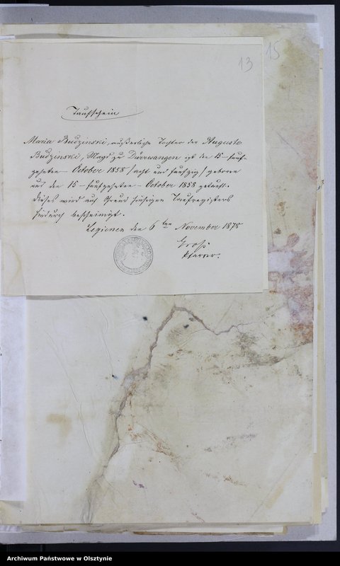 image.from.unit.number "Acta Aufgebote,Consense etc."