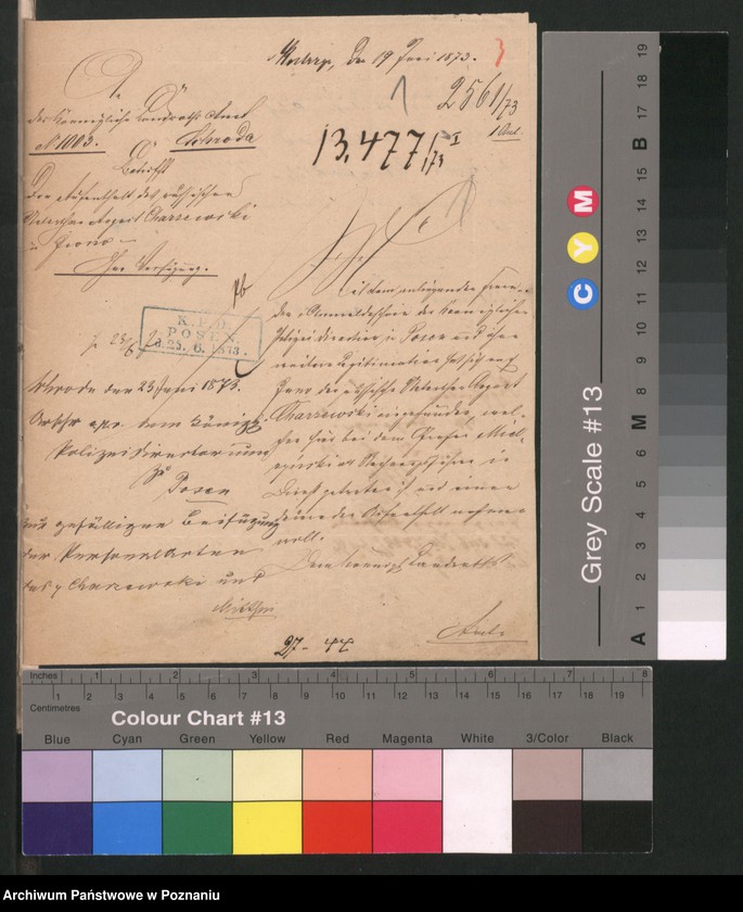 Obraz 4 z jednostki "A. betr. August Charczewski, Rechnungsführer in Iwno"