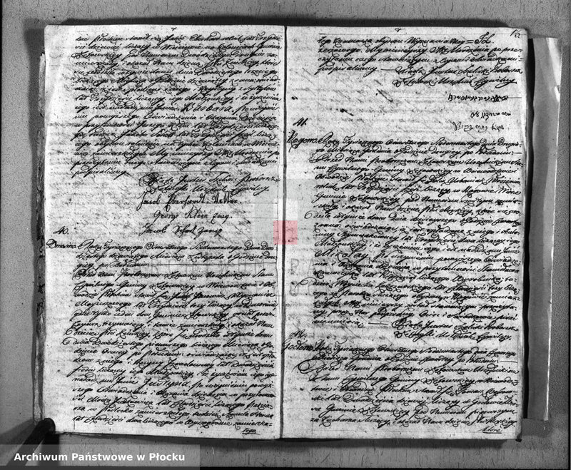 Obraz 15 z jednostki "Akta urodzeń, małżeństw i zgonów"