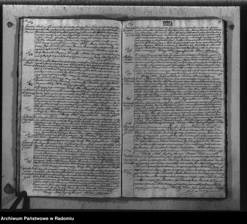 image.from.unit.number "Duplikat urodzonych, zaślubionych i zmarłych w parafii Głowaczew akta w sobie mieszczący za rok 1844"