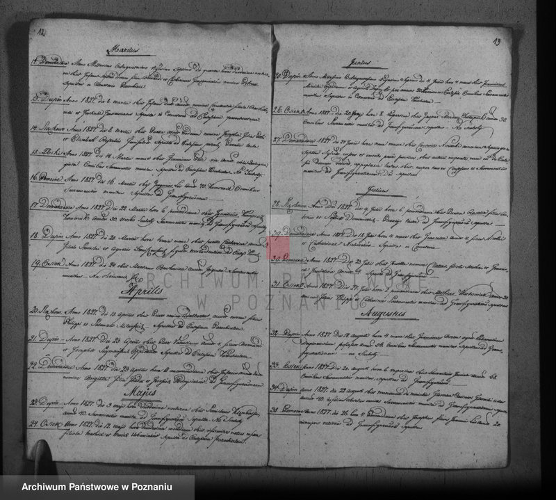 image.from.unit.number "Księga narodzonych, zaślubionych i zmarłych"