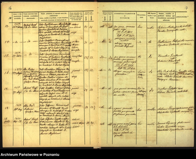 Obraz 6 z jednostki "Księga małżeństw"