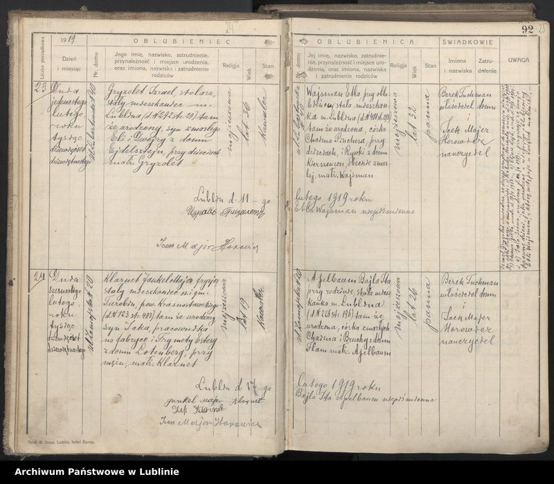 image.from.unit.number "Księga małżeństw"