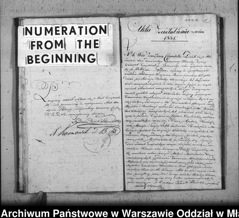 image.from.unit.number "Akta urodzeń, małżeństw i zgonów"