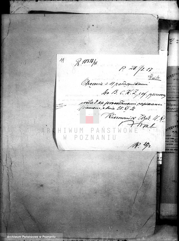 Obraz 15 z jednostki "/Sprawy przewłaszczeniowa Aleksandrowa powiat szubińskiego /dwór Piechcin/"