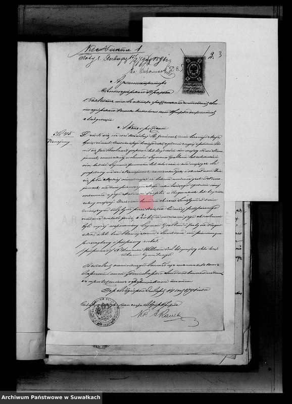 image.from.unit.number "Dokumenty k aktam brakosočetavšichsja Serejskago Rimsko-Katoličeskago prichoda za 1891 g."