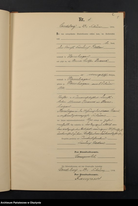 image.from.unit.number "Sterbe-Neben-Register Nr 1 - 35"