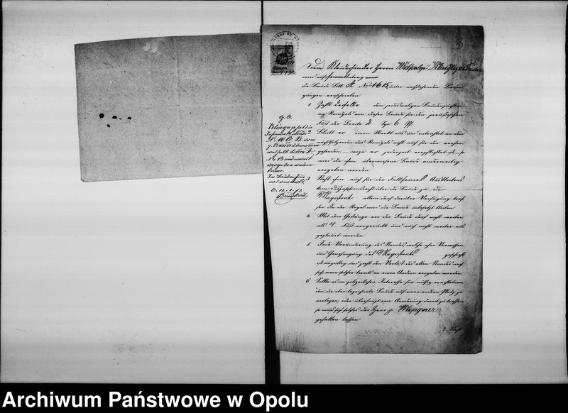 Obraz 7 z jednostki "Acta des Magistrats zu Oppeln betreffend die Regulirung der Jahrmarkt Bauden. Vol. I"