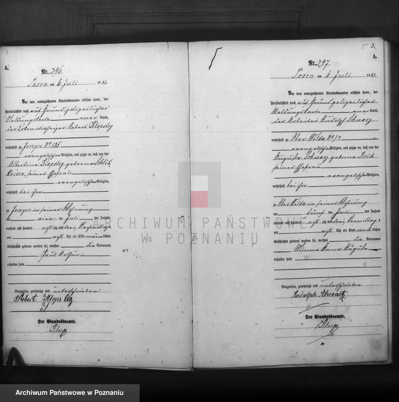 Obraz 4 z jednostki "Księga urodzeń t. II"