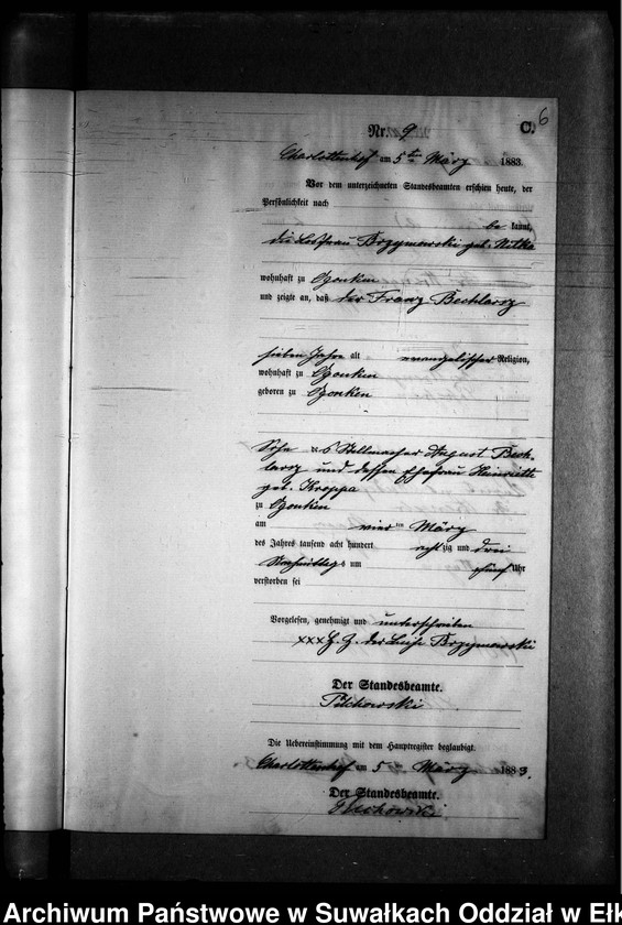 image.from.unit.number "Sterbe-Neben-Register des Preussischen Standes-Amtes Gr. Strengeln Kreis Angerburg"