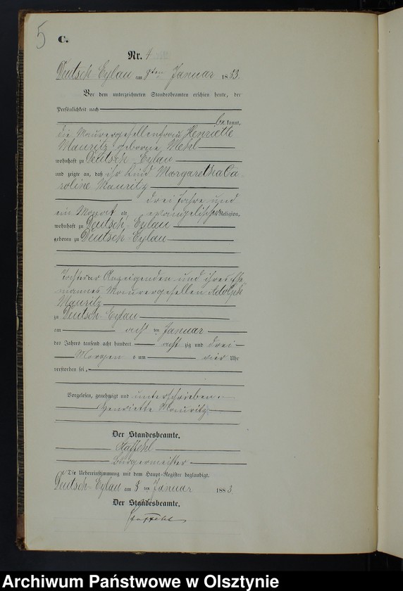 image.from.unit.number "Sterbe-Neben-Register Nr 1 - 111"