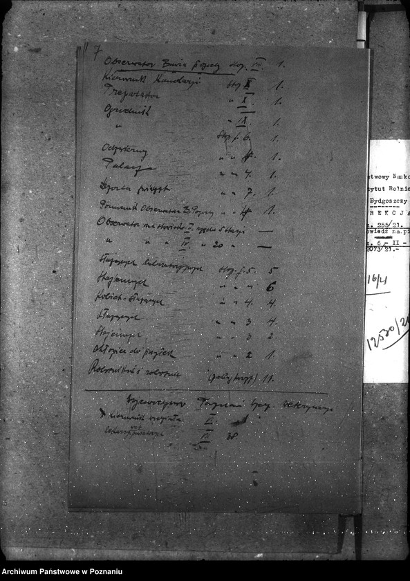 Obraz 12 z jednostki "Sprawy osobowe Etat Departamentu i podległych mu urzędów"