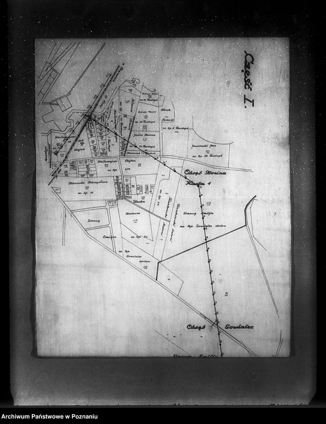 Obraz 6 z jednostki "Podanie o zatwierdzenie planu linii elektrycznej o wysokim napięciu z Mosiny do Śremu Elektrownia Miejska w Poznaniu"