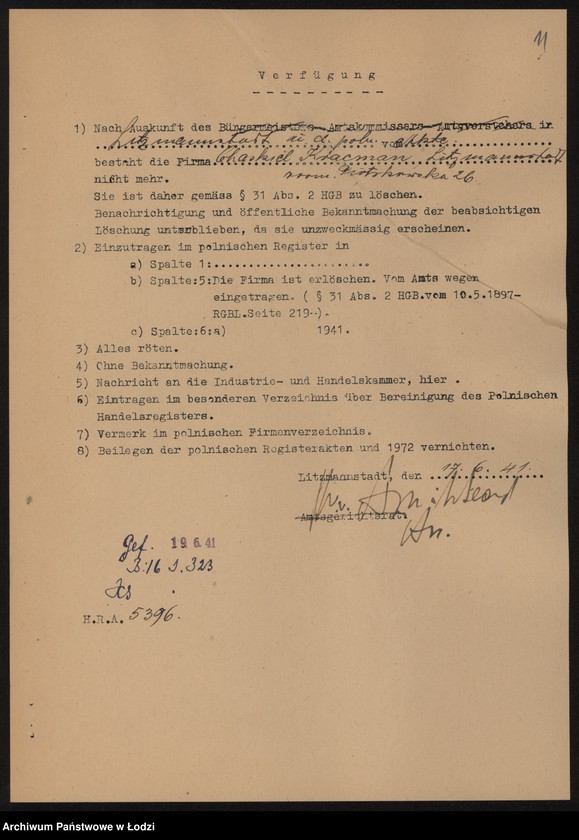 Obraz 13 z jednostki "Chaskiel Kracman- sprzedaż manufaktury"