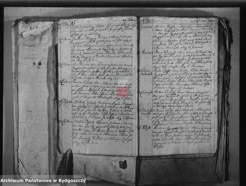 image.from.team "Akta metrykalne parafii rzymskokatolickiej w Chełmcach, pow. Inowrocław"
