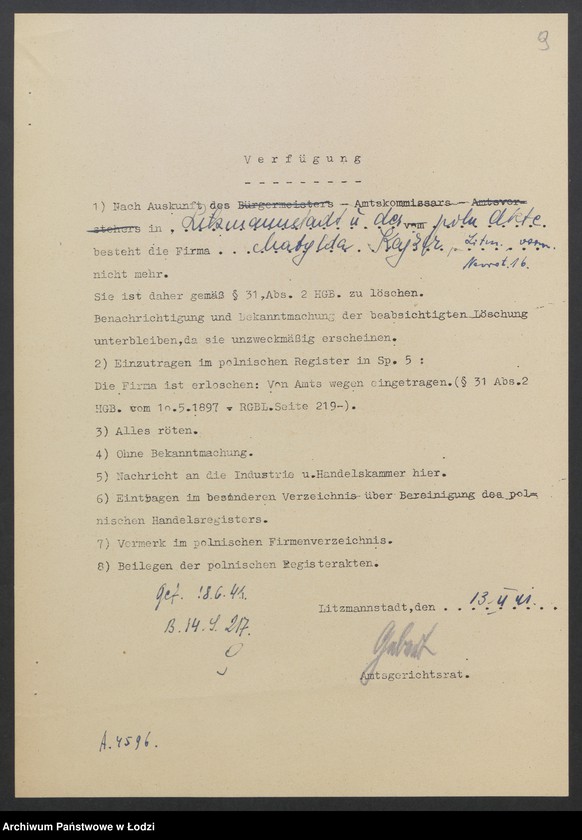 Obraz 11 z jednostki "Matylda Kajzer- prowadzenie sklepu galanteryjnego"