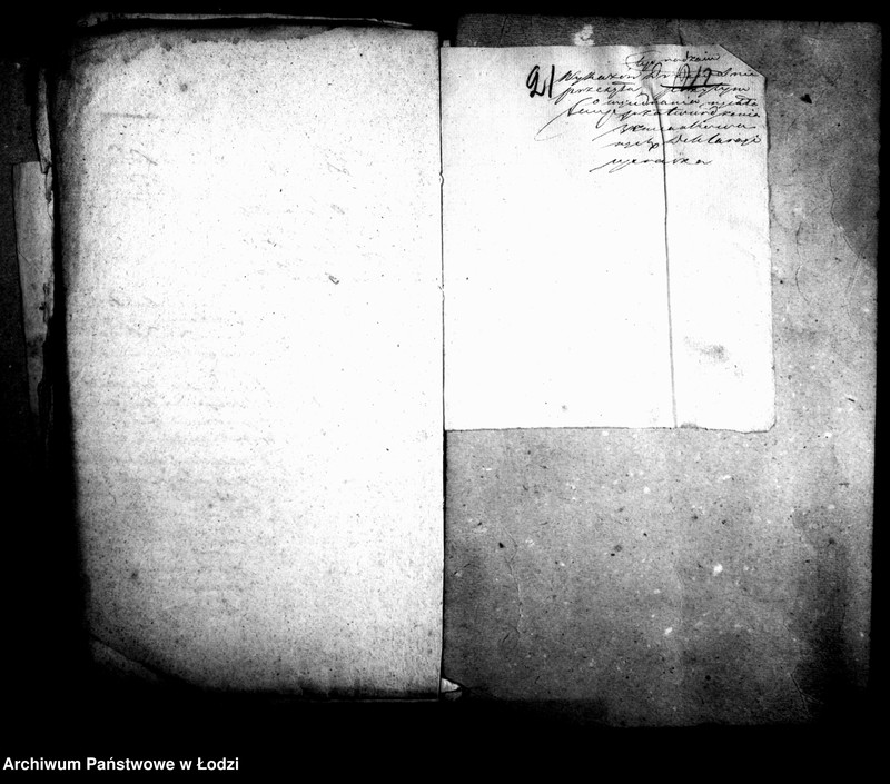 Obraz 17 z jednostki "Akta tyczące się budowy domów przez prządków"