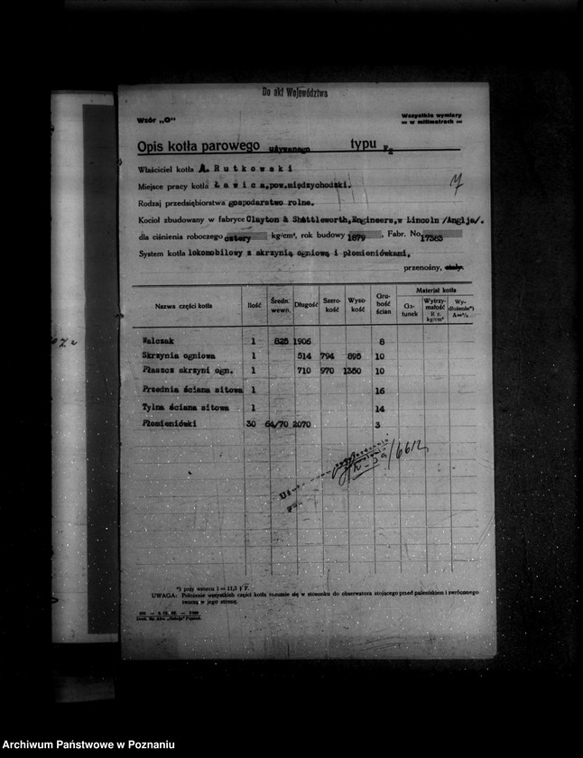 Obraz 11 z jednostki "Majątek Ławica A. Rutkowski nr woj. kotła 6612"