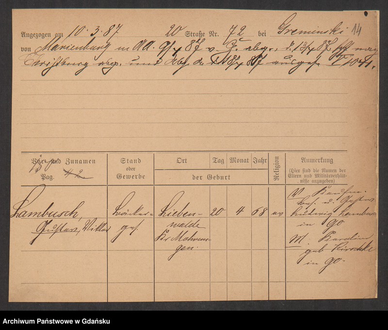 image.from.unit.number "Karty meldunkowe: Lambert - Landecker"