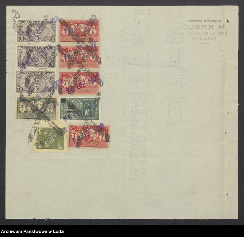 Obraz 4 z jednostki "Mendel Krell- sprzedaż przędzy"