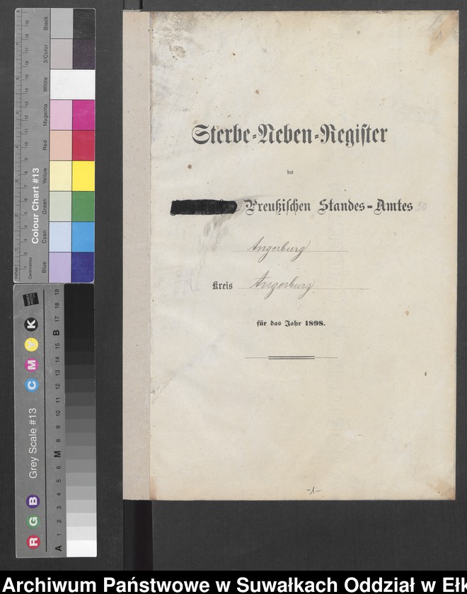 image.from.unit.number "Sterbe-Neben-Register des Preussischen Standes-Amtes Angerburg Kreis Angerburg"