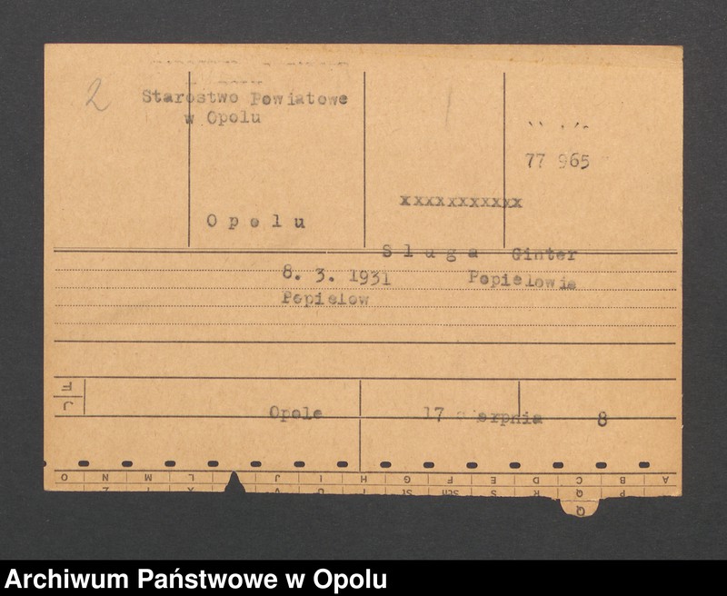Obraz 4 z jednostki "[Smolka Margarethe, ur. 24.4.1917 Hindenburg]"