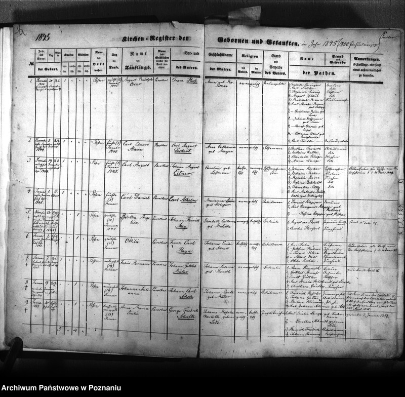 Obraz 4 z jednostki "Kirchenbuch Geborenen"