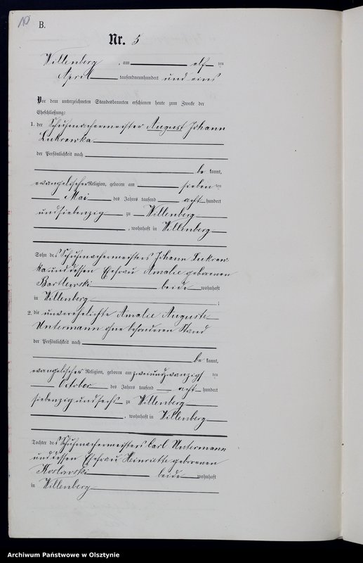 image.from.unit.number "Heiraths-Neben-Register Nr 1 - 21"