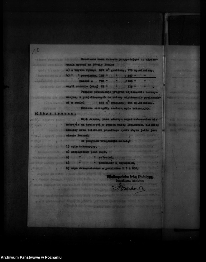 Obraz 14 z jednostki "Plan urządzenia gospodarstwa leśnego dla lasu majętności Sobota powiat poznański 1936-1946"