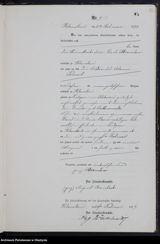 image.from.unit.number "Sterbe-Neben-Register Nr 1 - 76"