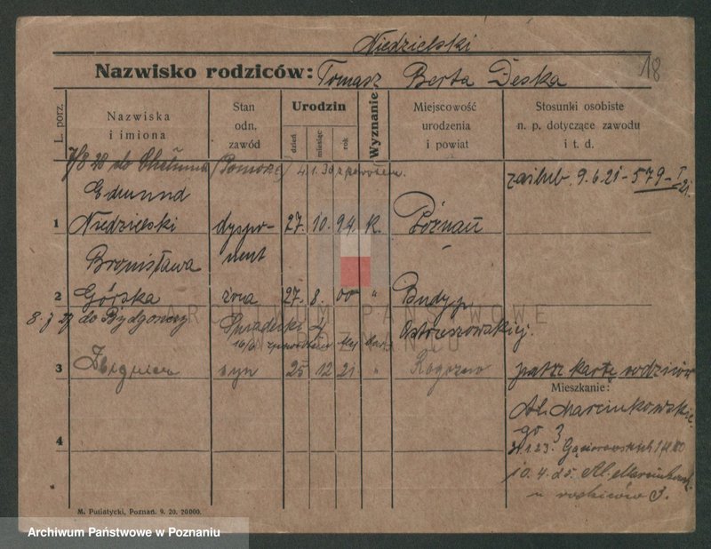 image.from.unit.number "Niedzielewski - Niemier"