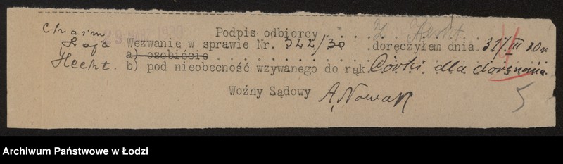 Obraz 7 z jednostki "Chaim Lajb Hecht- herbaciarnia"