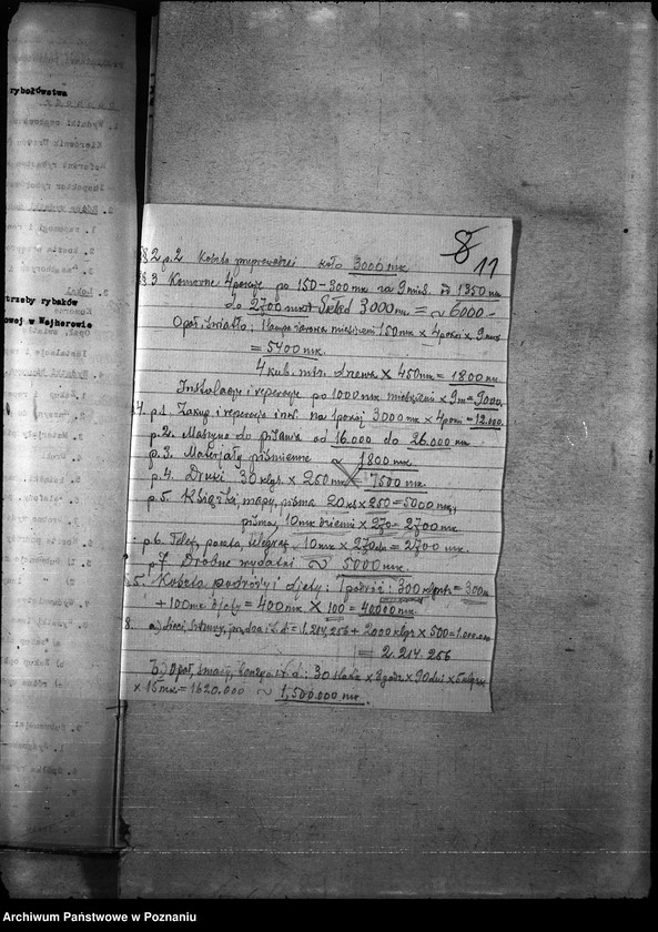 Obraz 16 z jednostki "Budżet - rybołówstwo rok 1921"