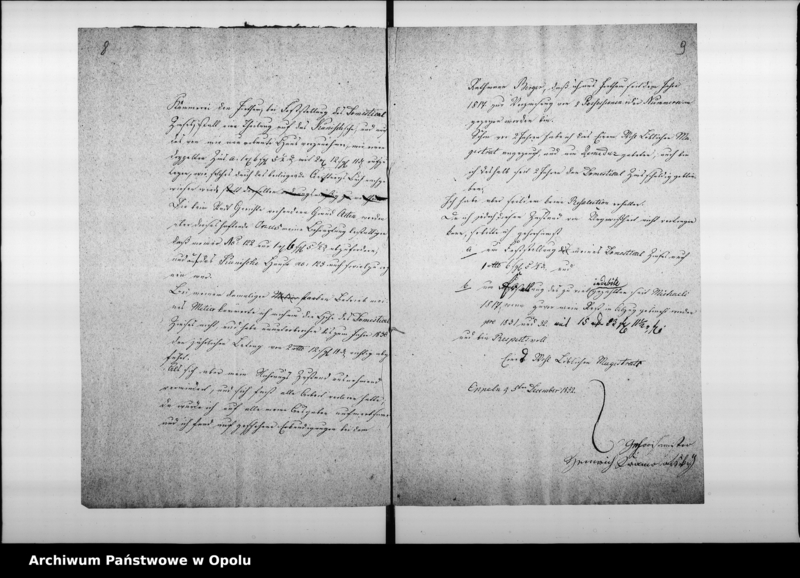 Obraz 10 z jednostki "Acta des Magistrats zu Oppeln betreffend Domesticalzinss"