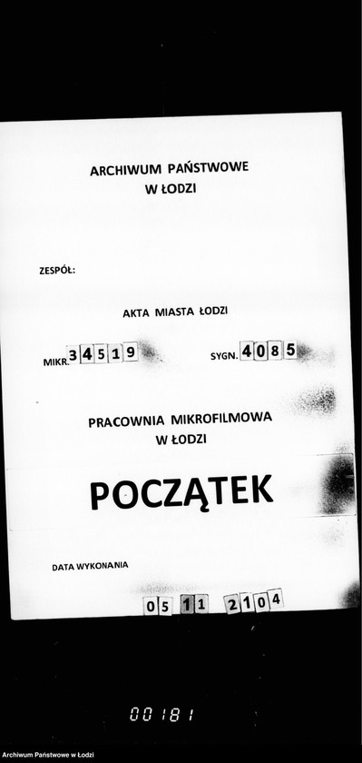 Obraz 1 z jednostki "O svidetel´stvach na tabačnye patetnty"