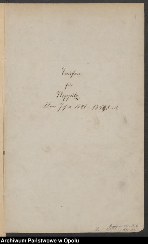 image.from.unit.number "Duplikate der Kirchen-Matrikel von Koppitz-Winzenberg 1841-1858 [wyznanie rzymskokatolickie]"