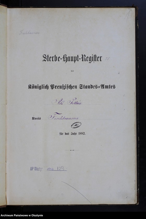 image.from.unit.number "Sterbe-Haupt-Register Nr 1 - 89"