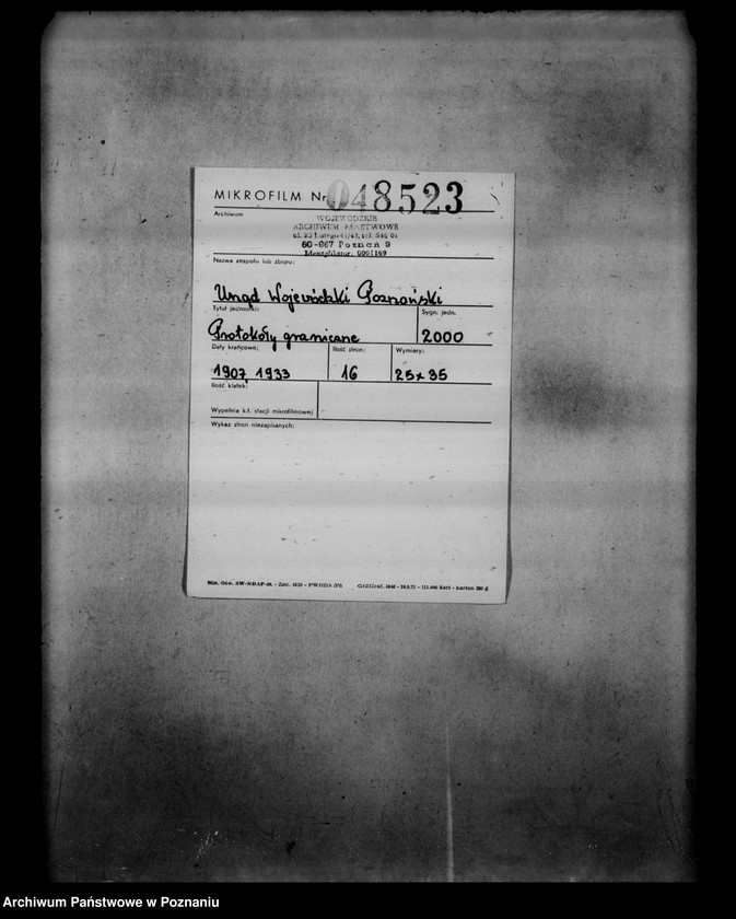 Obraz 2 z jednostki "Protokoły graniczne - odpis /majątków ziemskich/"