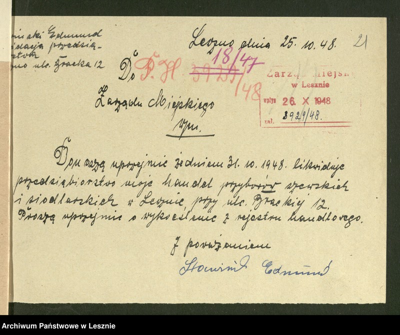 Obraz 16 z jednostki "[Likwidacja przedsiębiorstw]"