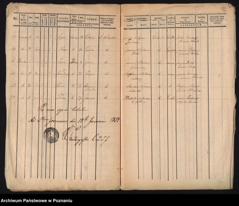 Obraz 8 z jednostki "Księga urodzeń"